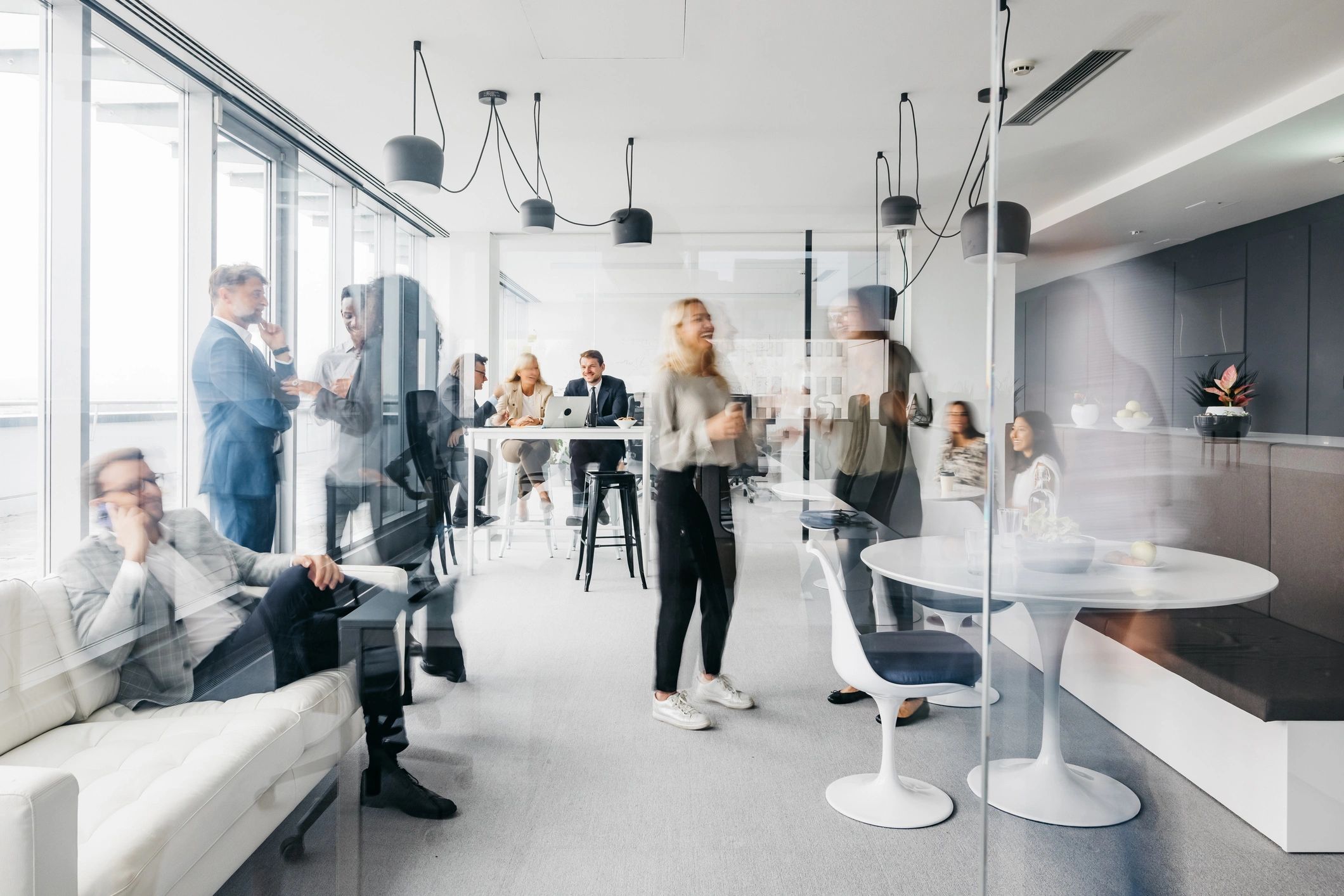 digital marketing agency modern office