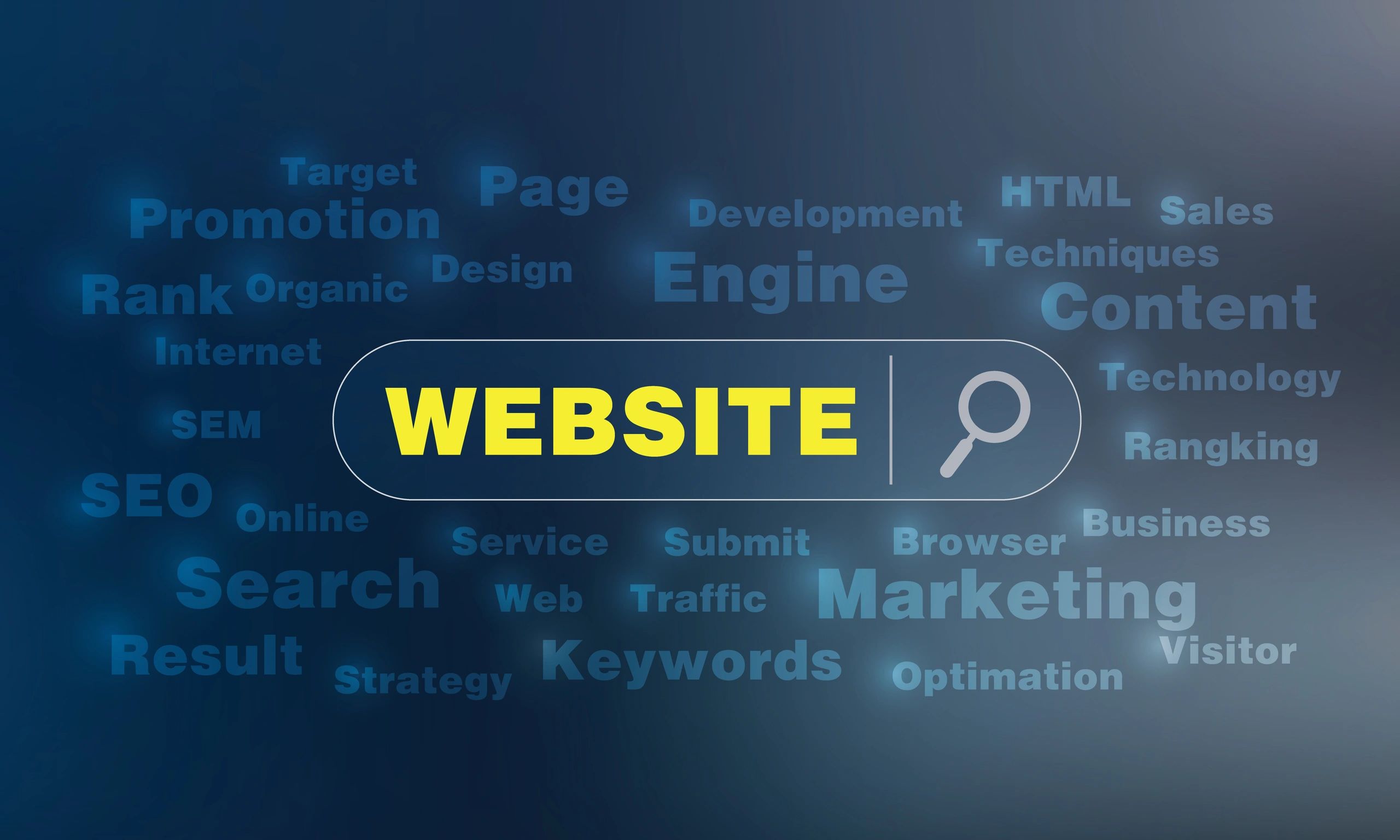 website development digital marketing business modern